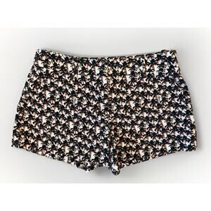 Trina Turk Palm Tree Beach Shorts Navy Size 2 Women’s EUC